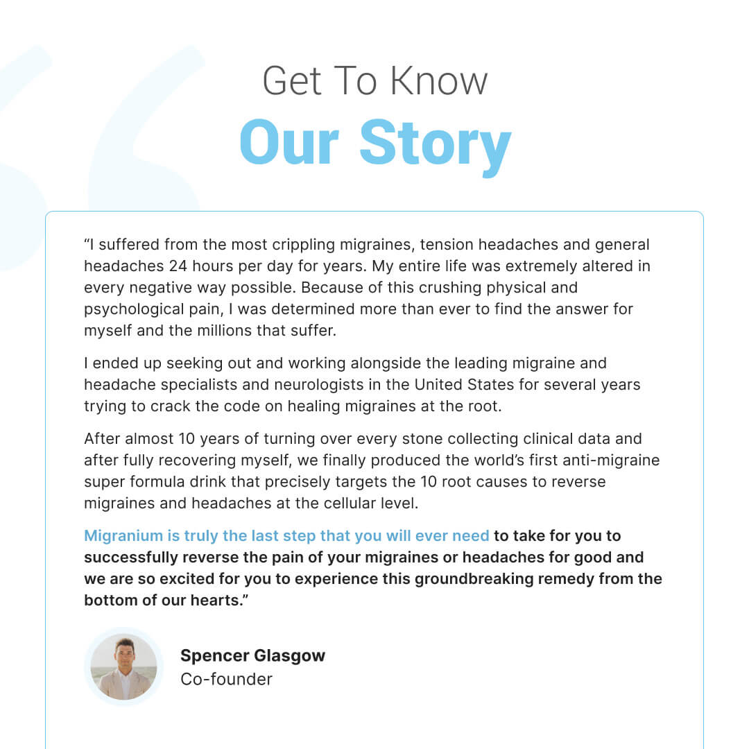 (VIP) Migranium - World's First Anti-Migraine Super Formula