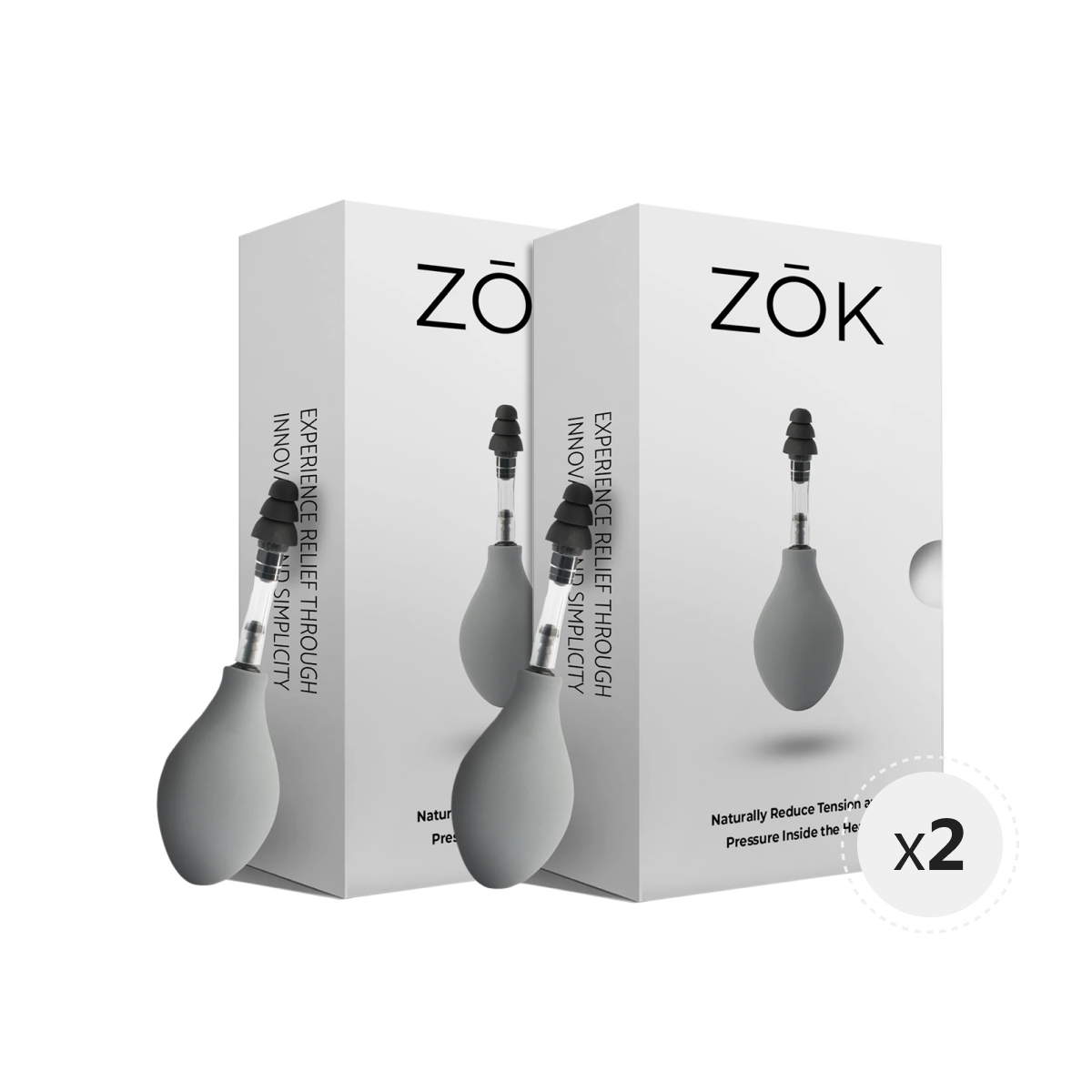 ZŌK - Cranial Nerve Stimulation for Headaches + Migraines + Stress + Tinnitus (Copy for Subscription Offer)