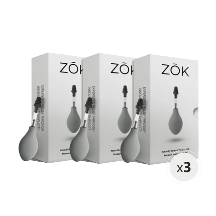 ZŌK Device - Cranial Nerve Stimulation for Headaches + Migraines + Stress + Tinnitus