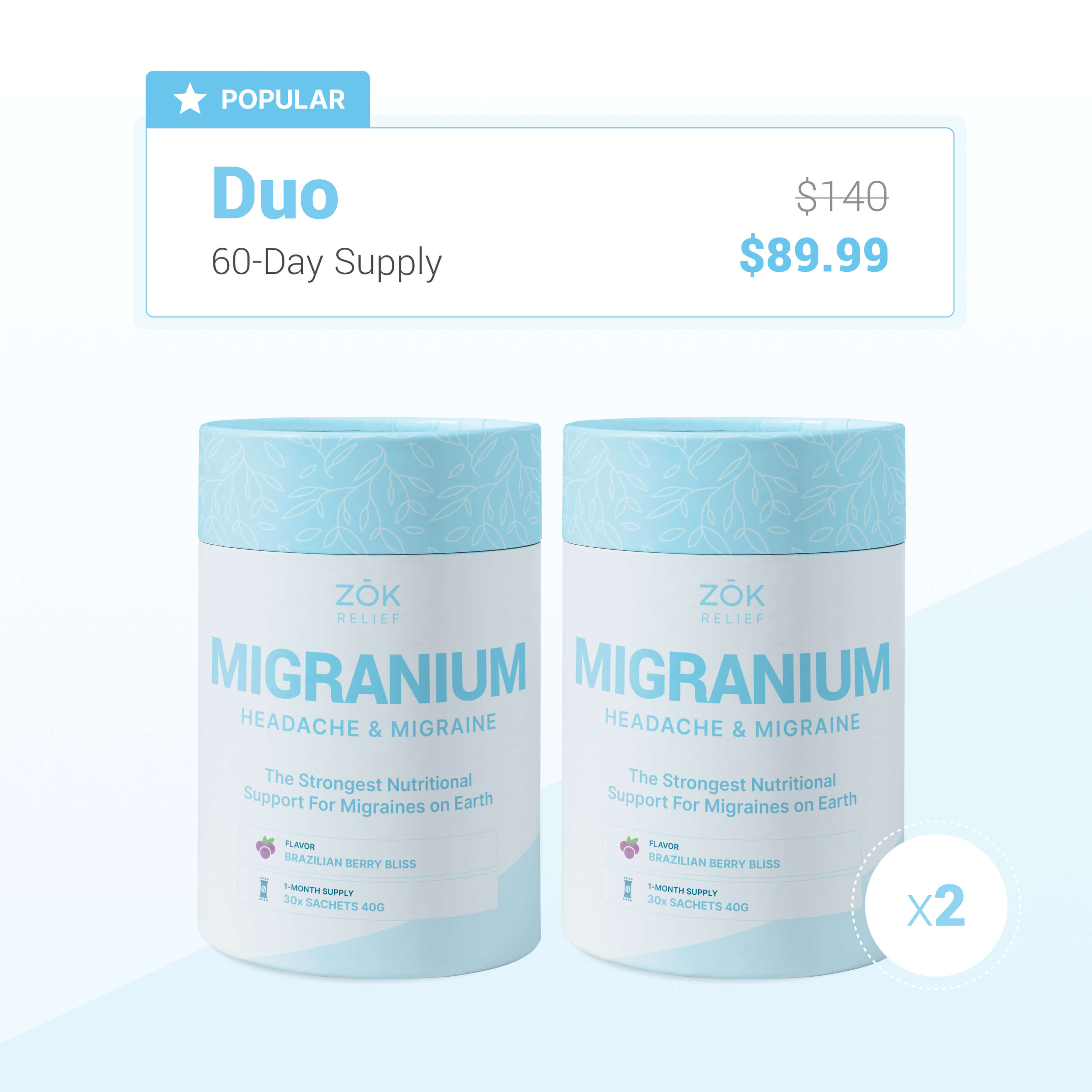 (VIP) Migranium - World's First Anti-Migraine Super Formula