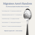 Migranium - World’s 1st Anti-Migraine Super Formula for Headaches + Brain Fog + Stress