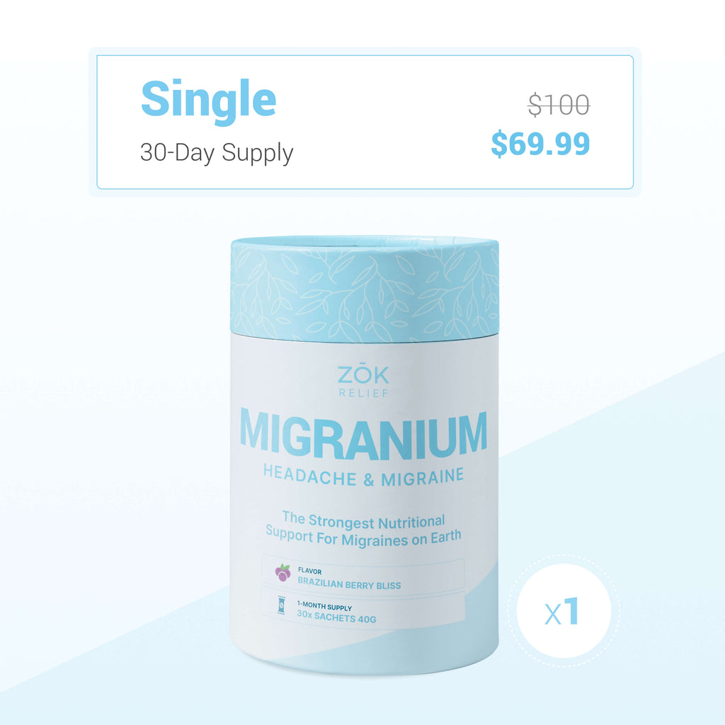 (VIP) Migranium - World's First Anti-Migraine Super Formula